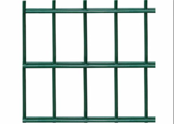 Sports Ground Pvc Coated Wire Mesh Fence Wrought Iron High Security 868 / 656
