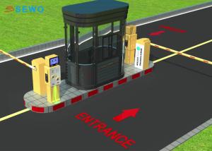 Amarelo Automático Parque de estacionamento Barreira Controle de acesso Portões