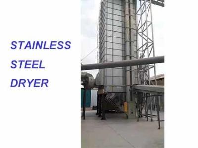 Tipo secador de 35 Ton Per Batch No Auger de grão com material de aço inoxidável