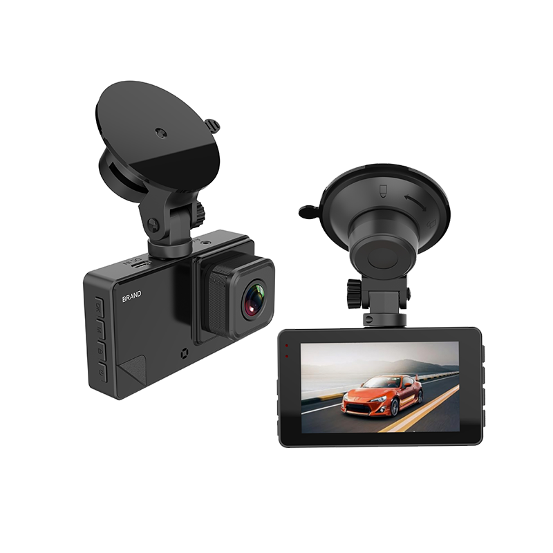 4K Dash Cam 3 Inch Touch Display ADAS Safety Alert GPS Track Logger WiFi Recorder Dash Cam