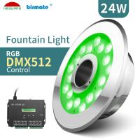 SMD3535 RVB DMX512 DC24V a mené le bec de la lumière 50mm de fontaine