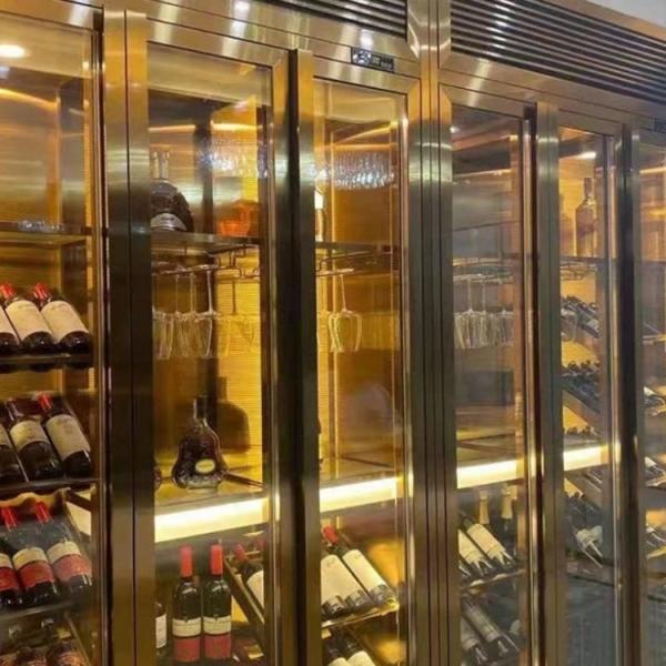 Constant Temperature Controlled Wine Cabinet Climate Controlled Wine Storage