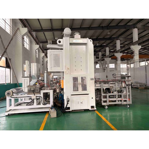 LK-T80 Aluminum Foil Container Machine with 4-Cavity Design for 12000pcs/hour Output Using High Precised Steel