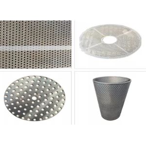 3.5 mm Épaisseur Trou rond de forme différente Plaque d'acier perforée