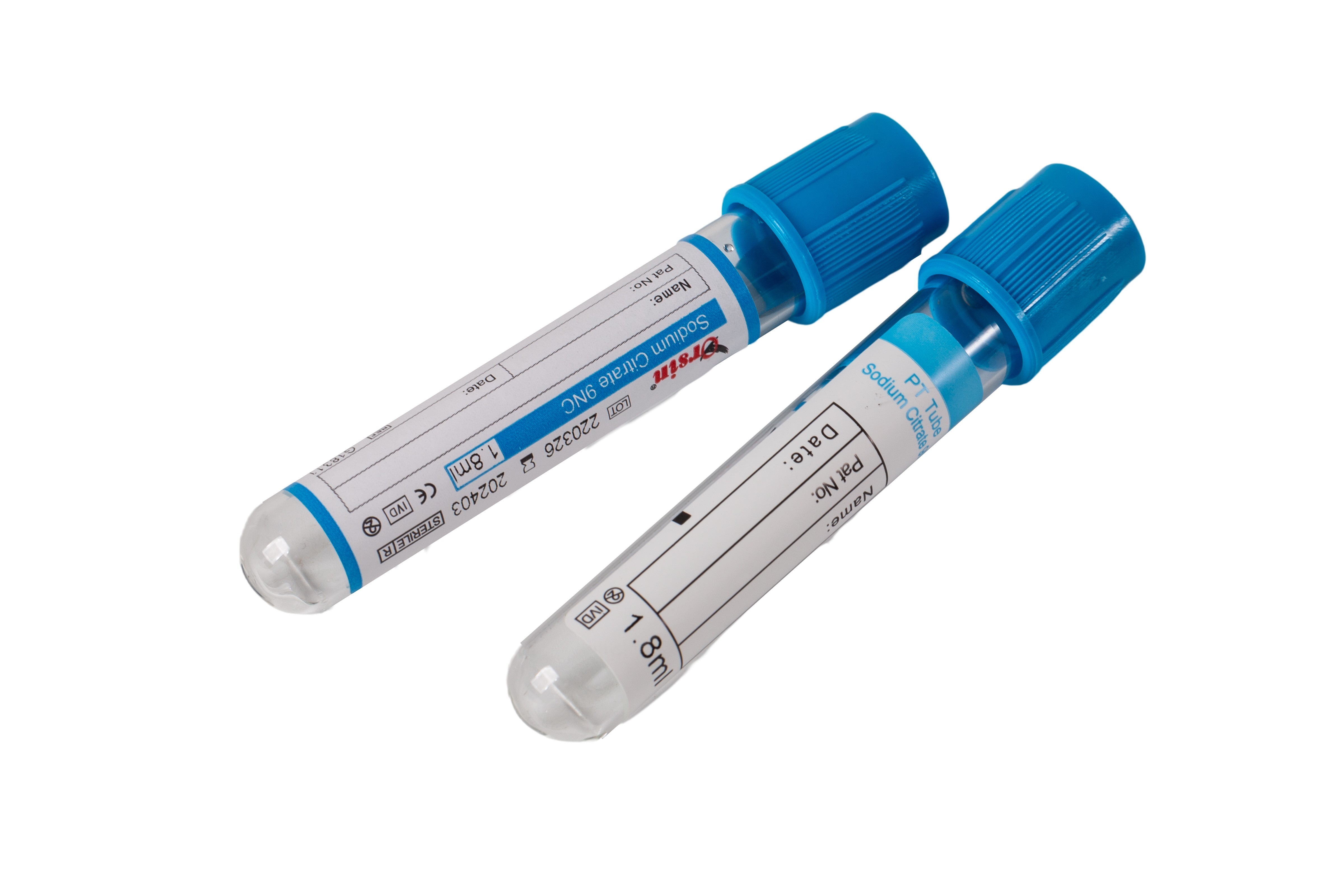 Anticoagulant Sodium Citrate Tubes 6ml 7ml Citrate Blood Collection Tubes