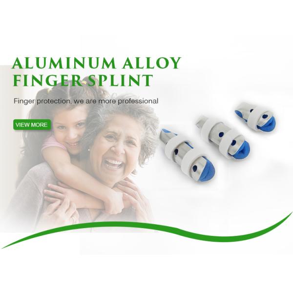 Good design aluminium alloy white and blue finger splint supplier
