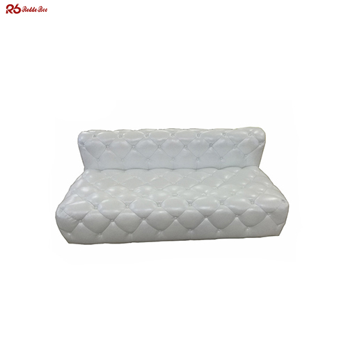 Chesterfield Full Tufted Leather Sofa Couch 3 Seater For Reception Room