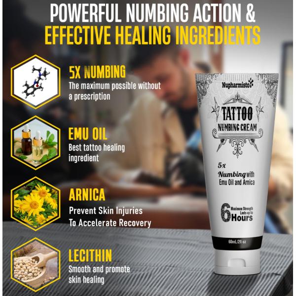 Фабрика OEM ET Безболезненный Крем для быстрого онемения Крем для онемения кожи для постоянного макияжа