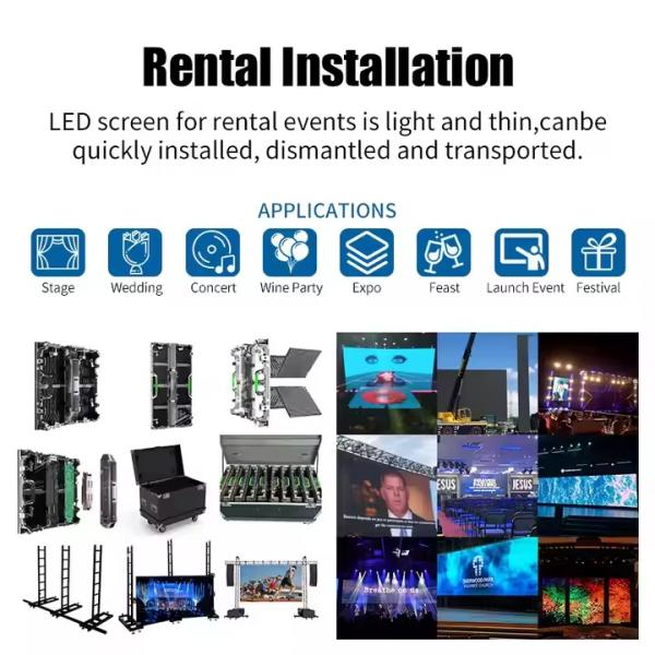 Pantallas grandes Publicidad comercial Indoor LED Display HD Video Wall P2 Panel de pantalla LED para el centro comercial de tiendas minoristas