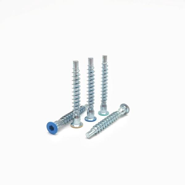 Coaster Straight Countersunk Self Tapping Screw Countersunk Hexagonal Socket Roller