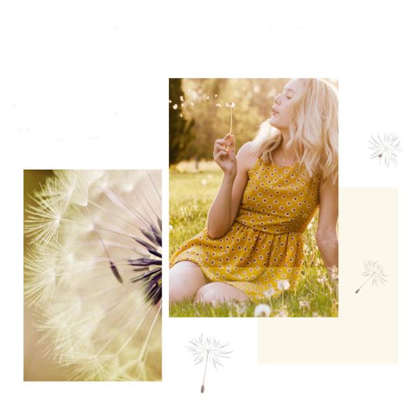 желание 4.5g одуванчика женщин бриллиантового колье золота 1.0ct 18K