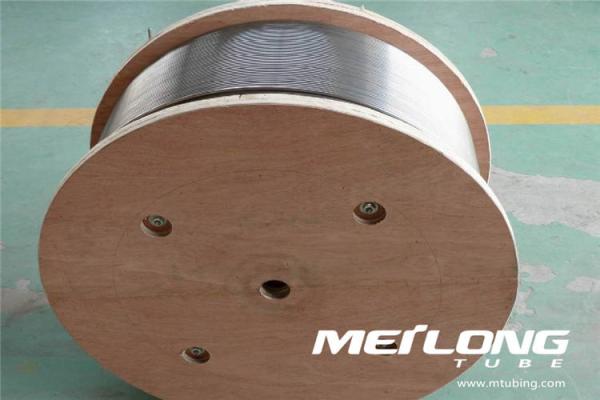 Bright Anealed Coiled Steel Tubing Metallic Bright Surface For Downhole