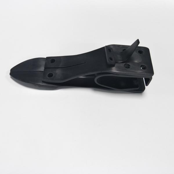 Carbon Fiber Hardware CNC Machined Aluminum Parts Micro Machining Black Color