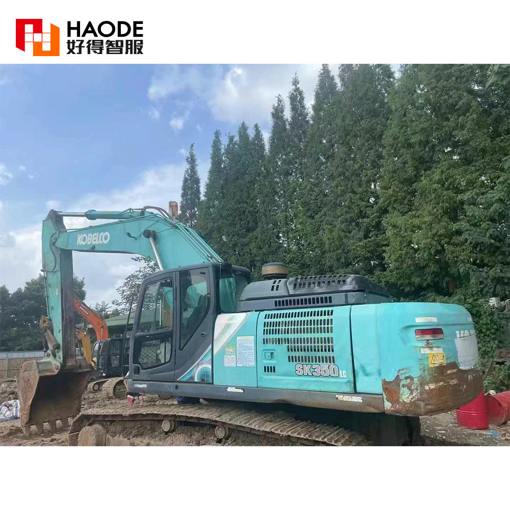 Использованные экскаваторы Crawler Excavator Digger Kobelco SK350 35Ton 33Ton 40Ton Подержанный экскаватор оригинальная краска Kobelco