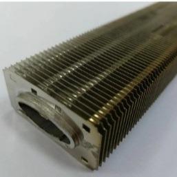 DELLOK Tubes à nageoires spirales en brasage à base de nickel
