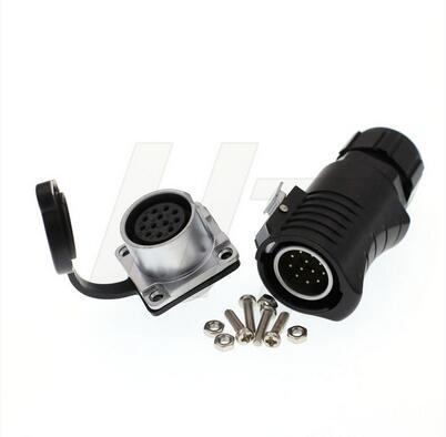 Waterproof Female Male Cable Plug Chassis Receptacle