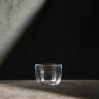 Coupe en plastique PS en forme de cœur, jetable, transparente et transparente, coupe à boissons en plastique