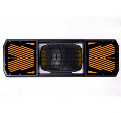 10.5Ah Off Road um skate Burris da pinta da roda cansa-se