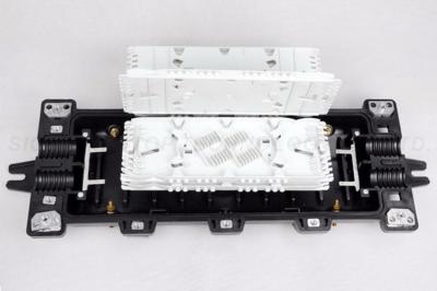 144 Core 2 Inlet 2 Outlet Fiber Optic Enclosure Horizontal 290*190*110mm
