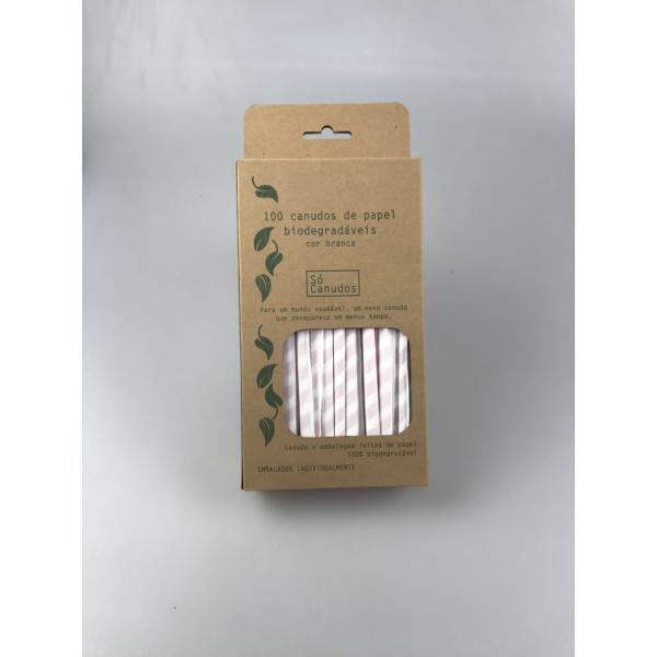 12mm 4 plys Paper Straws for Bubble Tea Drinking Customized Logo Customizable Design