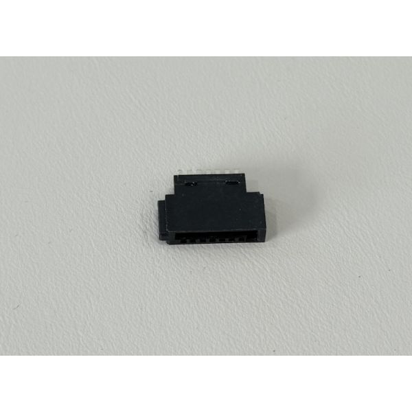 7 Pin 1.27mm PCB Female Socket Connector, Right Angle SMT Board Interface for High Speed Signal Transmission, Custom Wire Harness, Automotive and Industrial Electronic Power Systems