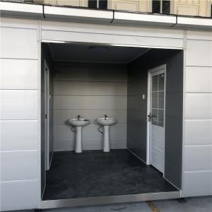 Antifold 16mm portátil pré-fabricou toaletes modulares