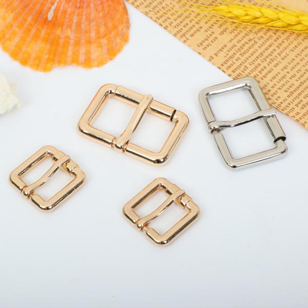 Hebilla del cinturón libre Pin Replacement Antiwear de la aleación del metal del níquel brillante del color