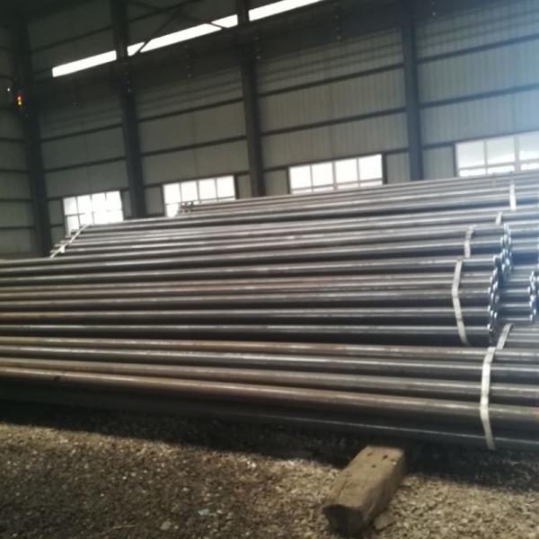 Offshore X52 Seamless Steel Pipe Black Painting , API 5L A53 Seamless Gas Pipe