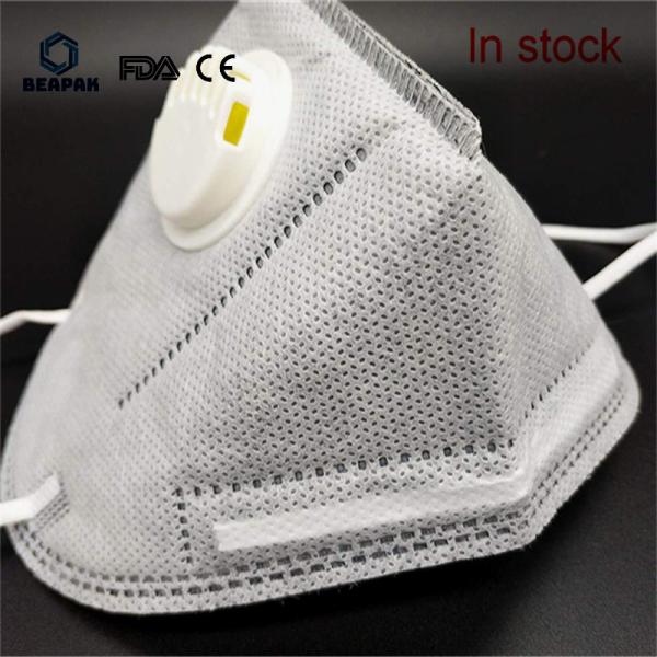 Anti Dust Face Mask With Valve Breathe Freely Flexible Adjustable Earrings