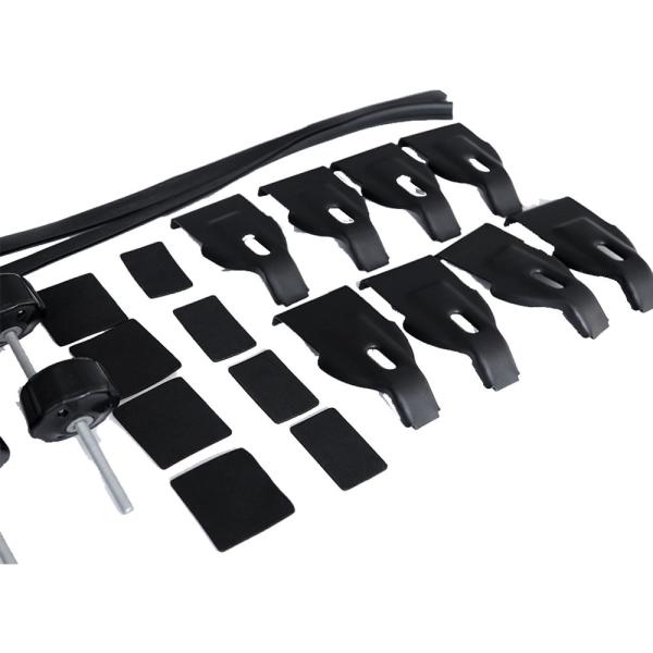 Adjustable Roof Rack Cross Bars 94cm-117cm Power Coating