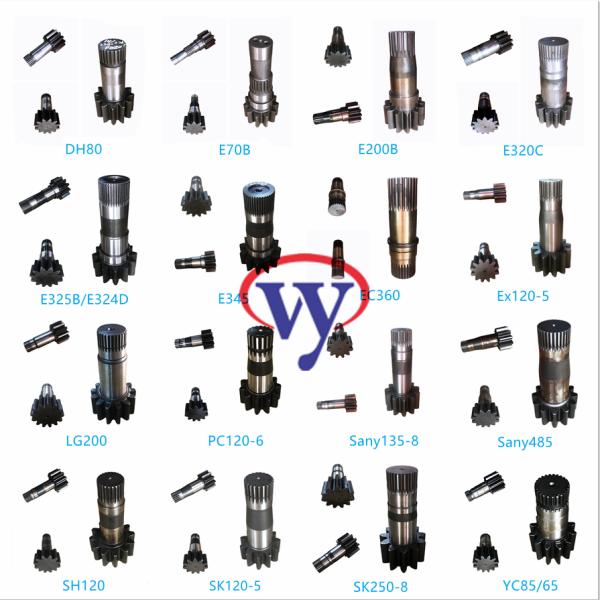 Стальной OEM запасных частей экскаватора Sany шестерни качания шестерни SY135-8 11/24