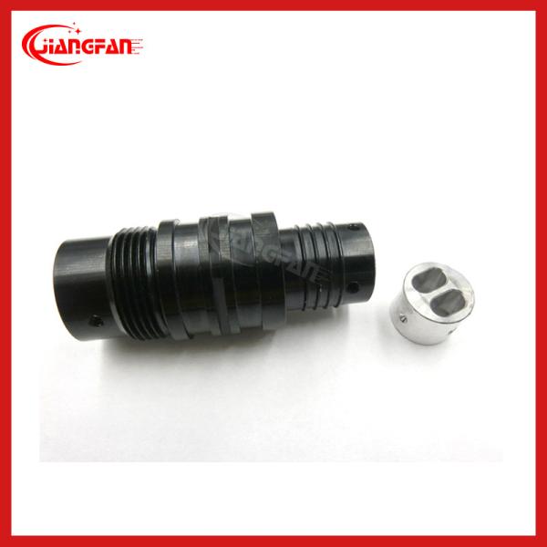 High Temperature Resistant Fiber Fan Out Kit Electroplating 8mm Cable