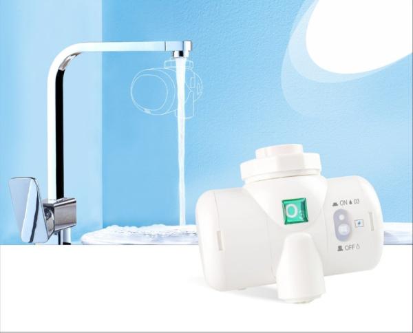 Kitchen On Tap Water Purifier , Ceramic Filter Sink Faucet Water Filter