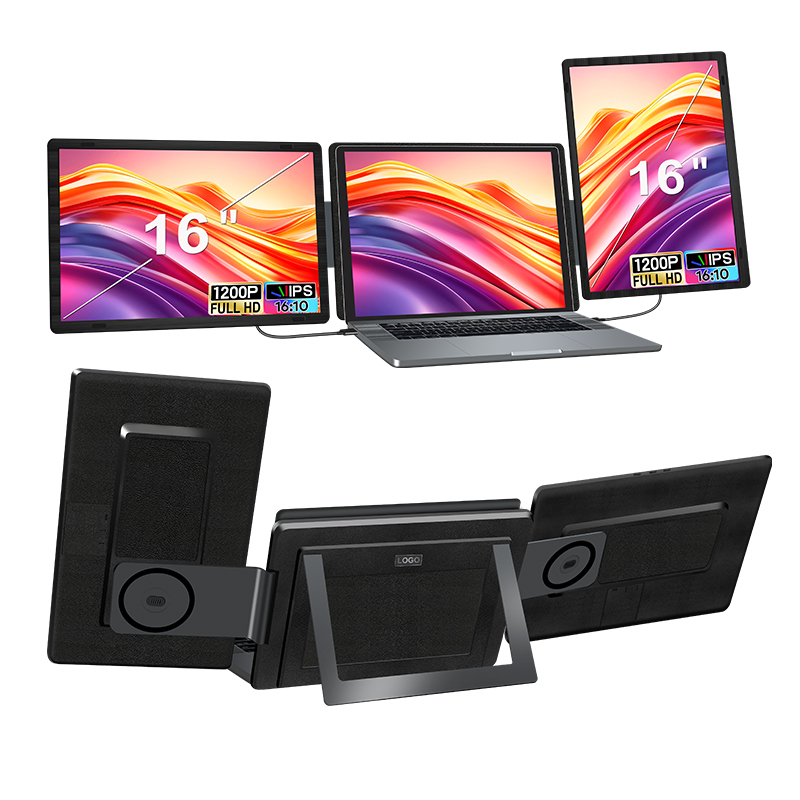 16In 1200P Detachable Laptop Monitor Foldable Plug And Play 60Hz