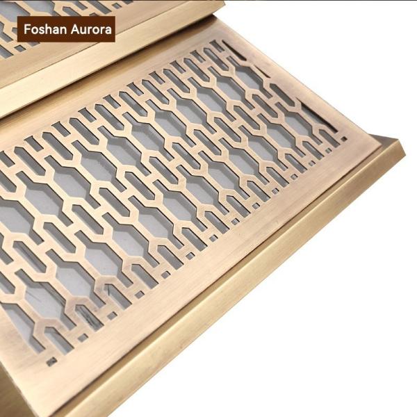 Middle LED Vintage Copper Ceiling Light For Luxury Decorative Lighting