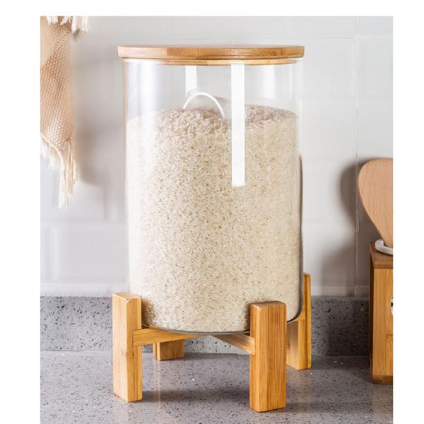 24 X 11.5cm Wooden Food Container 150ml Wooden Plant Stand  Bottle Holder