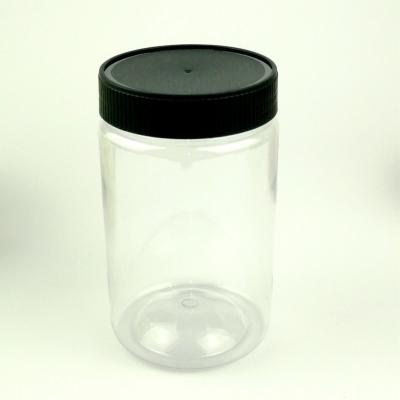 20oz 600ml em volta dos frascos plásticos do alimento com tampa do parafuso