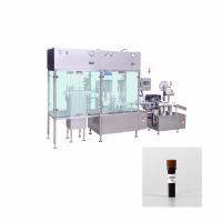 Precise Test Tube Aseptic Filling Machine 1 - 2 Heads ±1-3% Filling Accuracy For Industrial