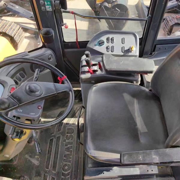 Komatsu WA380Z-6 Used Loader 143kw Rated Power 17 Tonnage 300L Large Fuel Tank