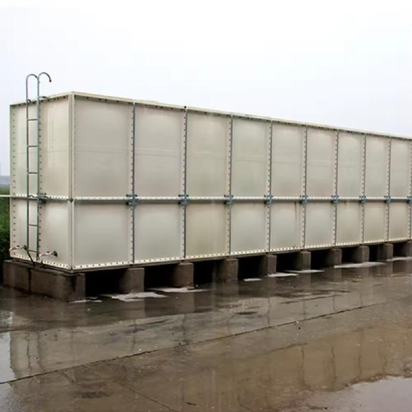 Cube GRP FRP Plastic Panel Water Treatment Tank Grp Sectional Water Storage Tanks