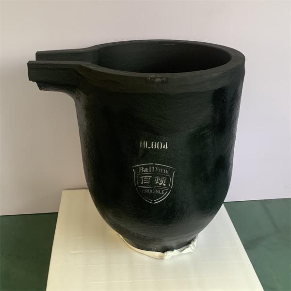 Silicon Carbide Graphite Pouring Nozzle Crucible Metal Melting High Thermal Conductivity