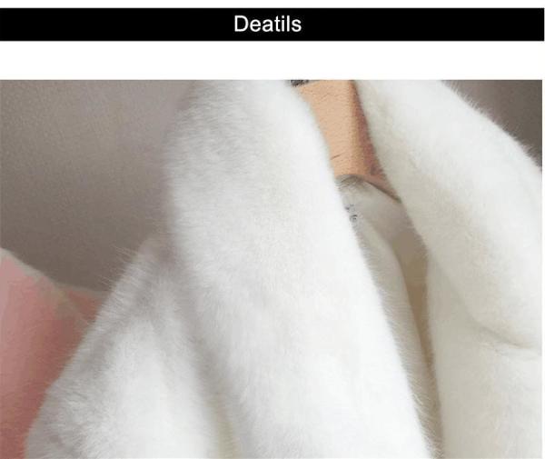                  Wholesale Custom Design Ladies Jacket Winter Fur Long Coats for Women             