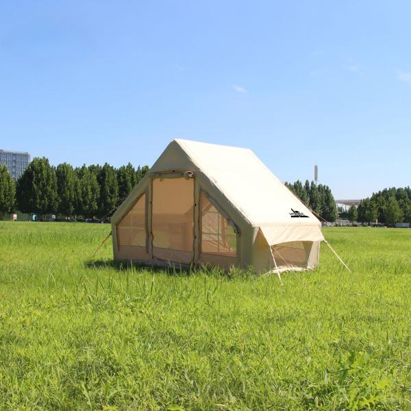 2 8 Person 10 Man Military Tent Waterproof UV Protection Luxury Air Column Inflatable