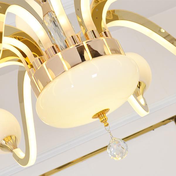Modern flower led chandelier lighting Fixtures for home (WH-LC-09)