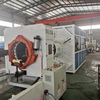 Máquina de extrusão de tubos Hdpe de parafusos simples de 90 kW