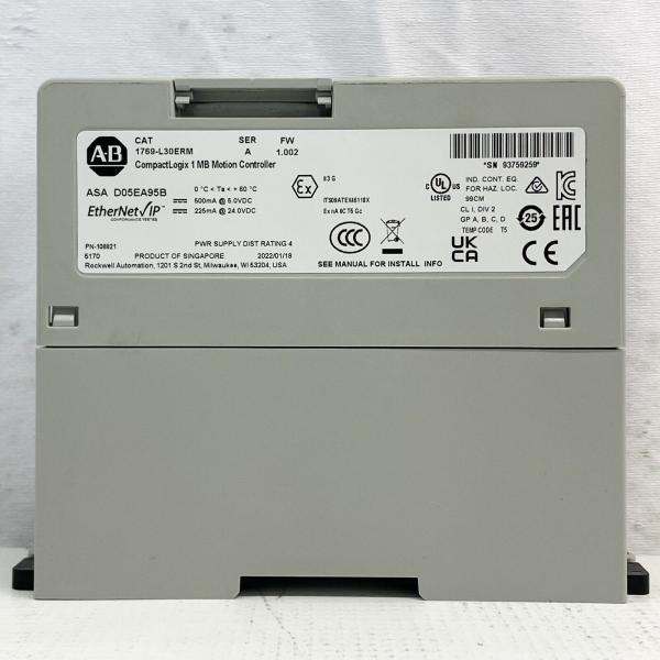 ALLEN-BRADLEY 1769-L30ERM IP20 Compliant Long Life Battery for Safety Relay