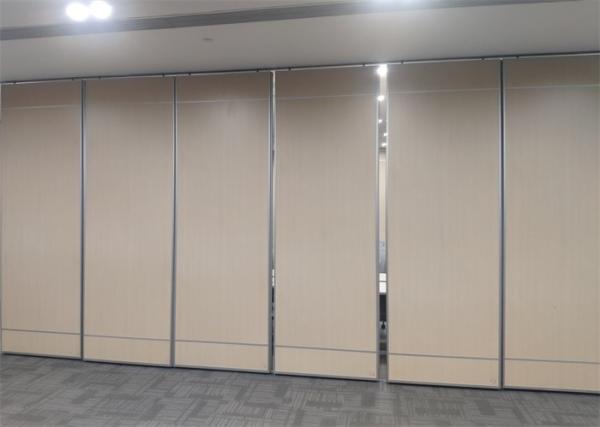 No Rusting Soundproof Movable Partition Wall System For Banquet Hall