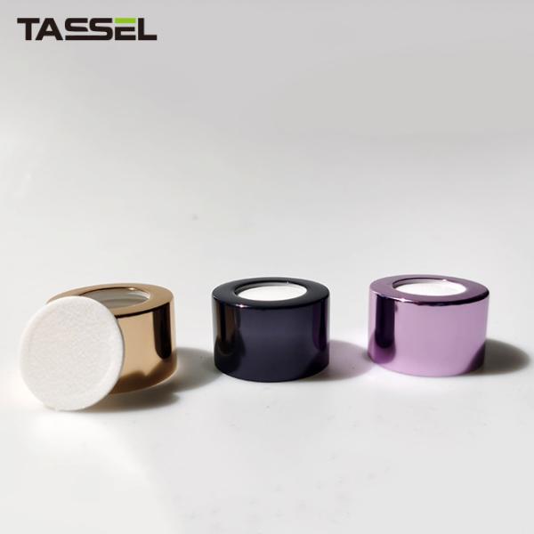 Темно-синая 28/410 крышек бутылки отражетеля с завинчивой пробкой вкладыша PE алюминиевой