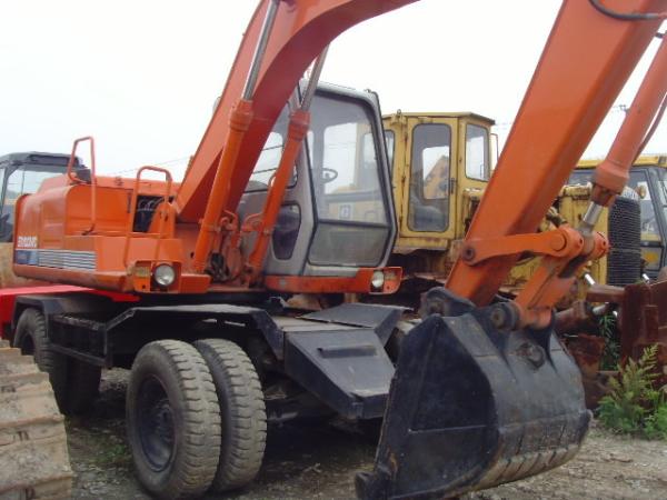 EX100WD USED HITACHI WHEEL EXCAVATOR FOR SALE ORIGINAL JAPAN USED HITACHI EX100WD SALE