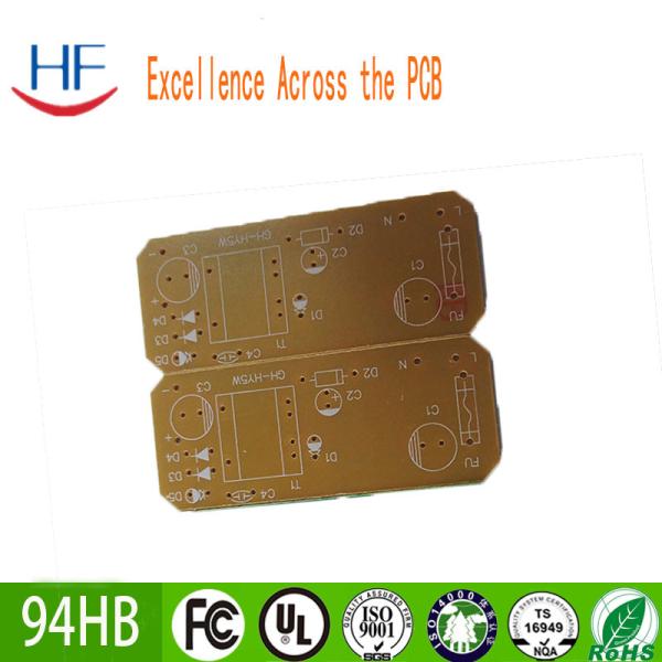 ROHS Green Single Sided PCB Board For 500 Watt Amplifier